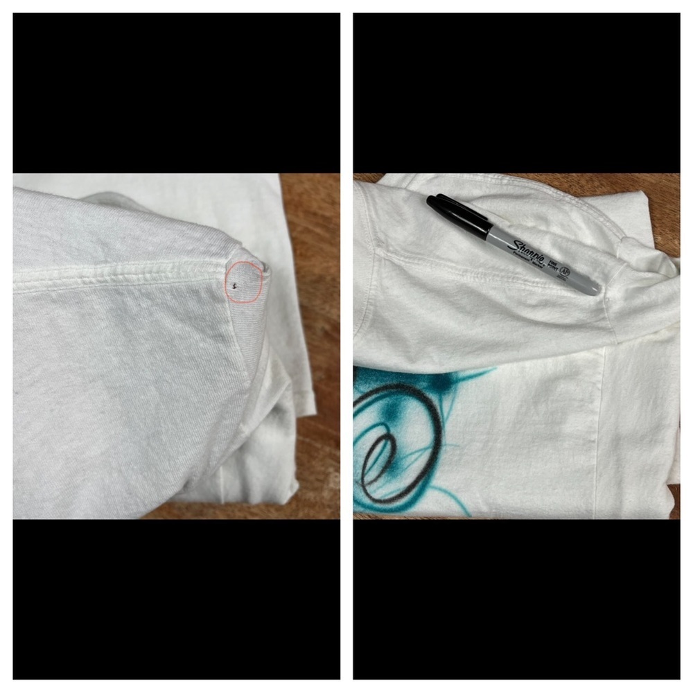 Airbrushed Gildan Tshirt - Mens Large Womens‎ XL - Picture 7 of 7